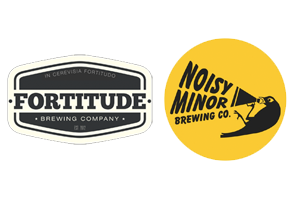 Fortitude Brewing Co and Noisy Minor Brewing Co logos Mt Tamborine breweries