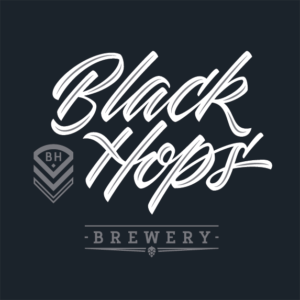 Black Hops Brewery The Least Covert Operation in Brewing Gold Coast craft beer black logo