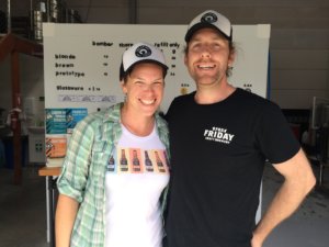 Wayne at Fox Friday Brewing