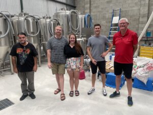 Brisbane brewery tour at Future Magic with Hop On Brewery Tours