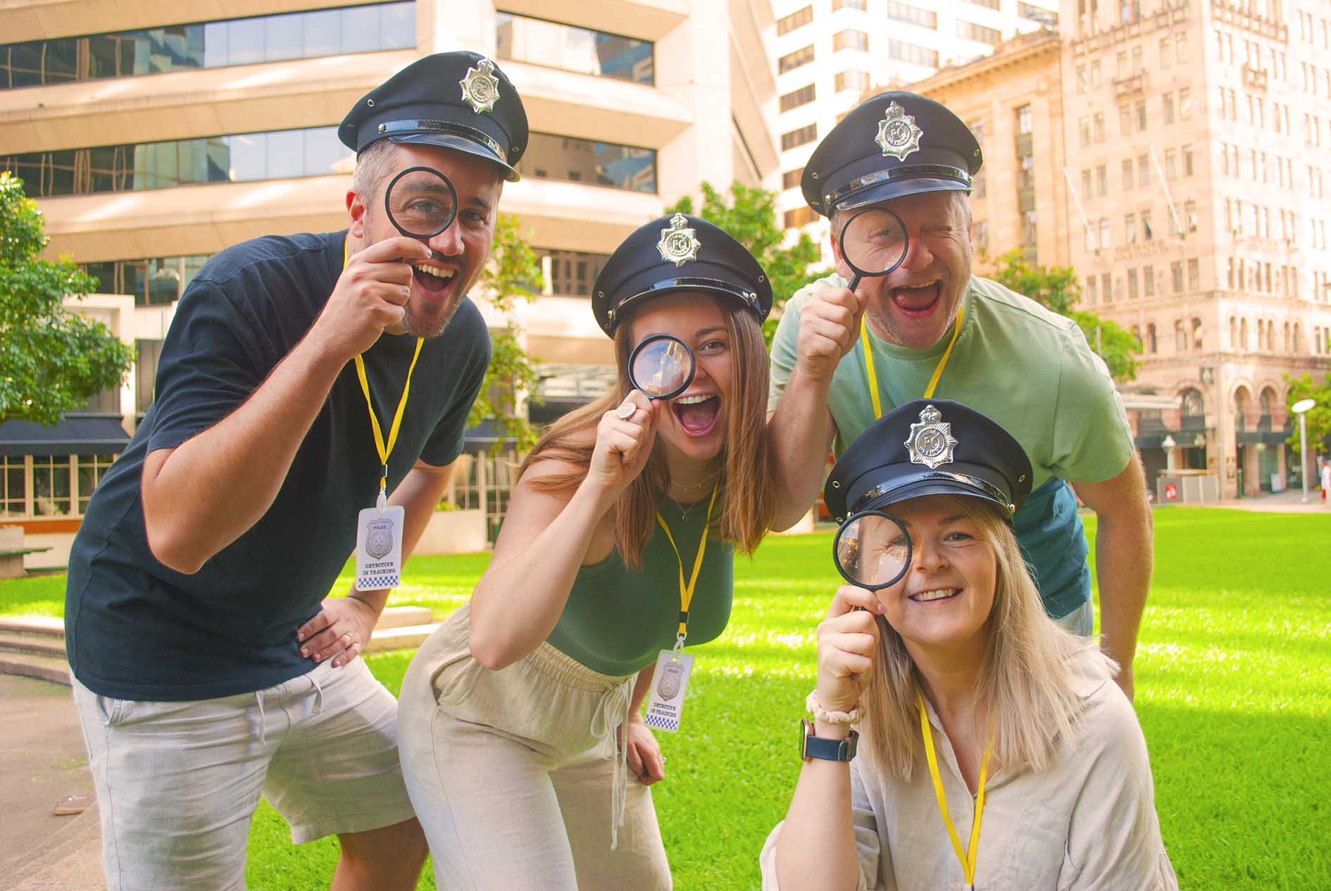 Brisbane Street Games - Group of Detectives