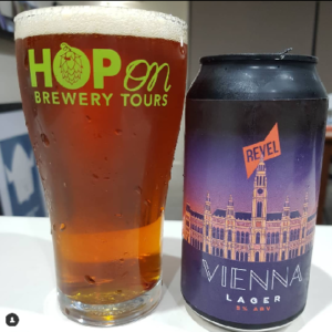 Hop On Brewery Tours Schooner Glass - photo by @bigtimebeer