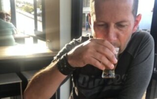 Tasting Tasmanian beer
