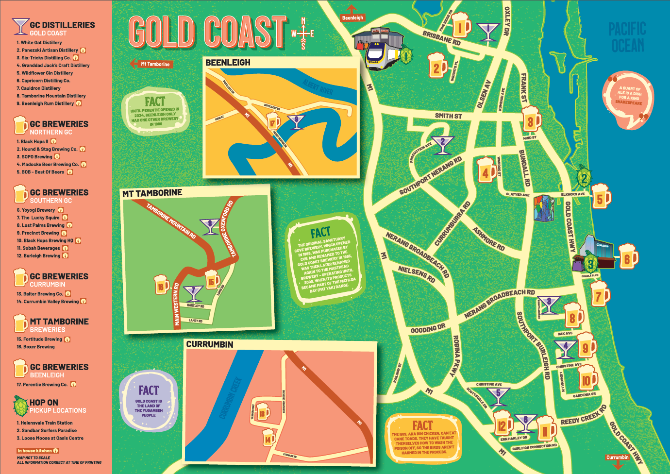 Gold Coast Ale Trail – Map of Gold Coast Breweries and Distilleries