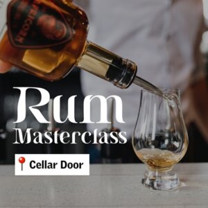 rum masterclass at capricorn