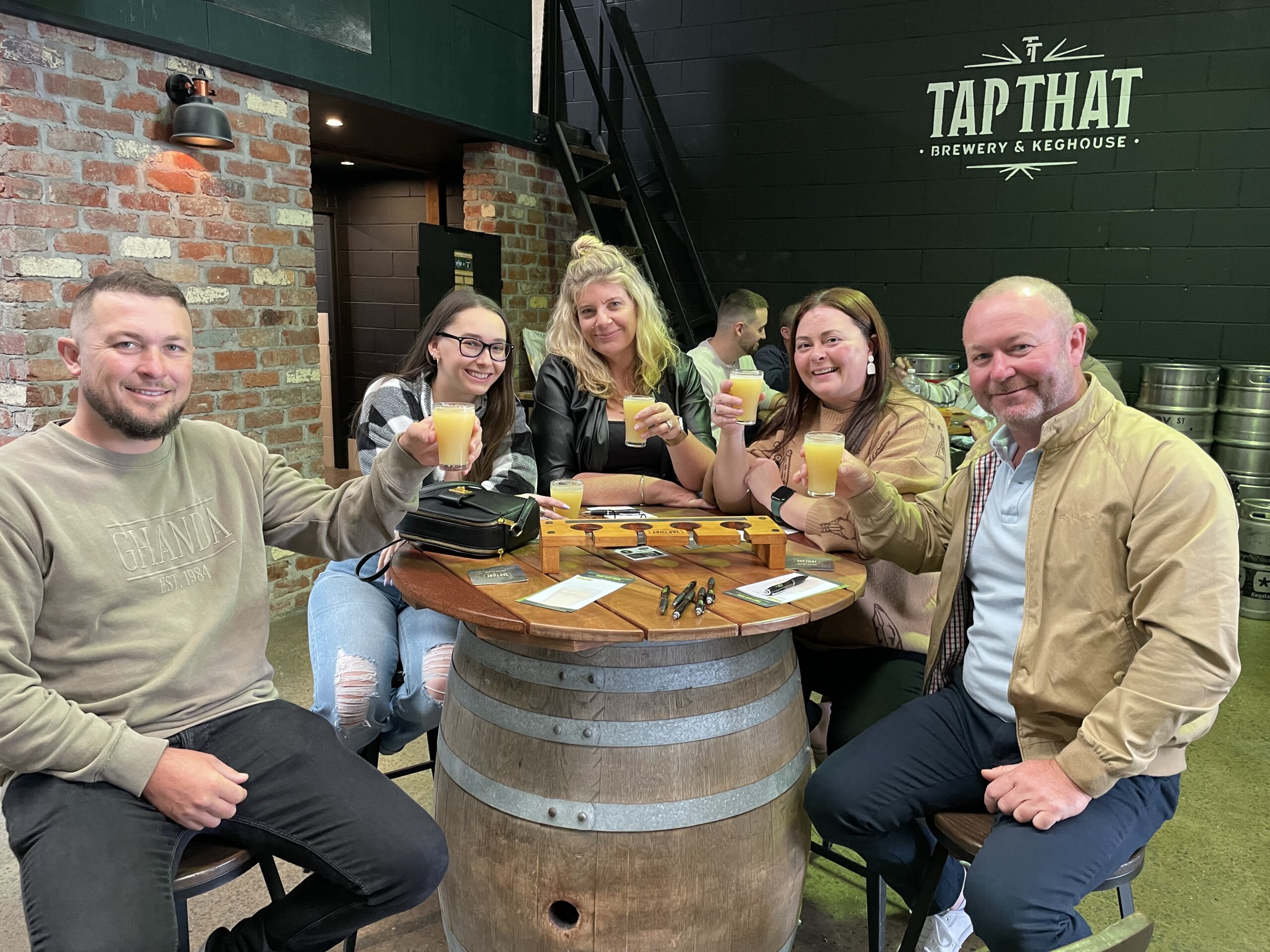 A great day out for a work party